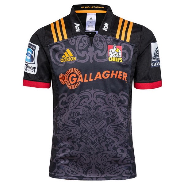 Tailandia Camiseta Chiefs 1ª Kit 2018 Negro